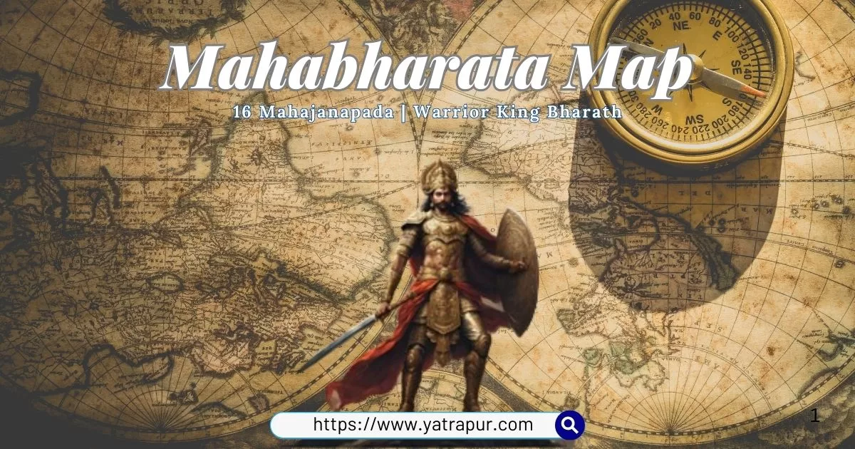 Mahabharata Map of India